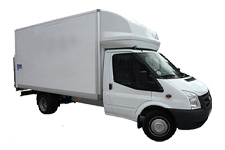Van Rental Dudley - Ford Luton Box Tail Lift - Van hire Dudley